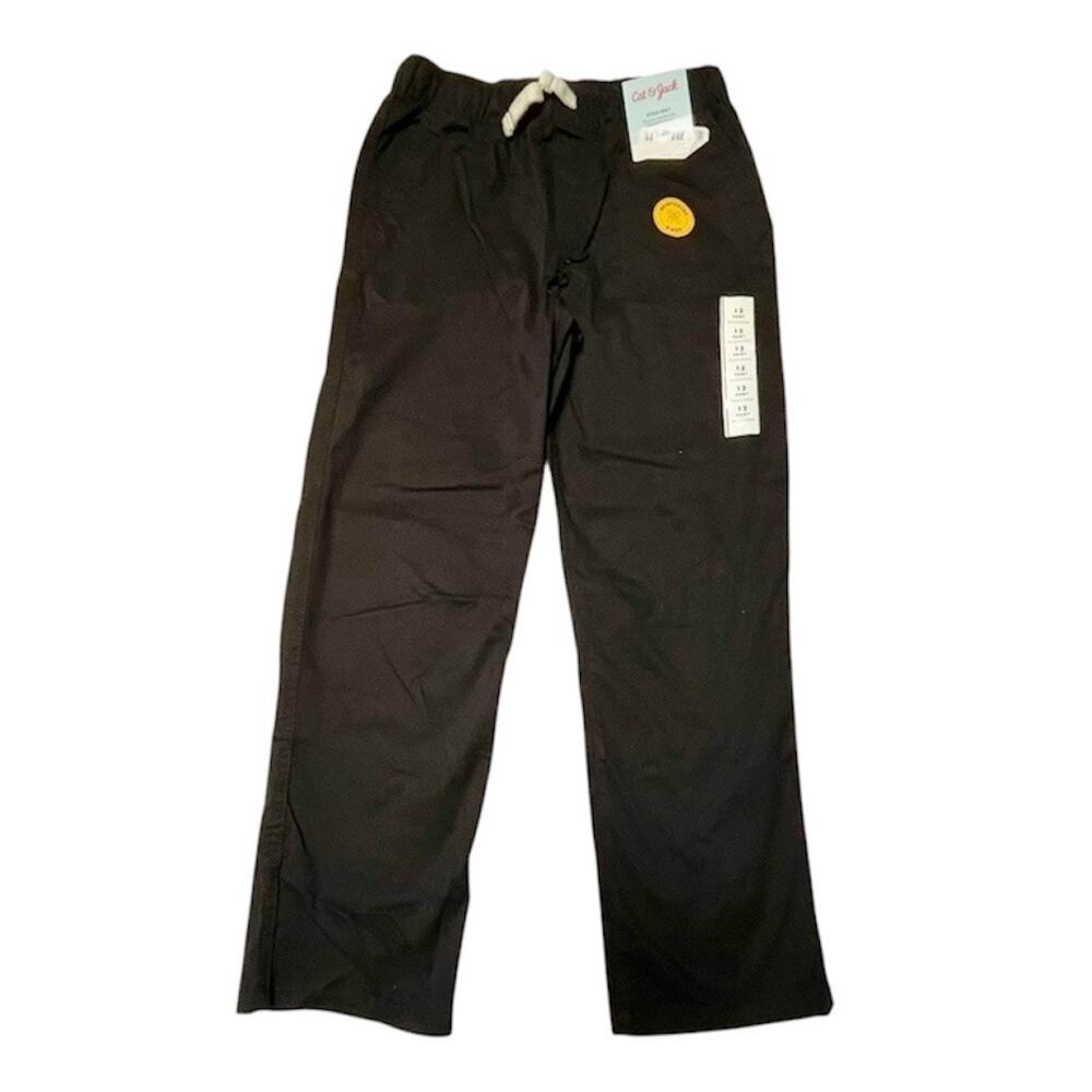 NWT Cat & Jack Pull On Straight Leg Pants Size 12